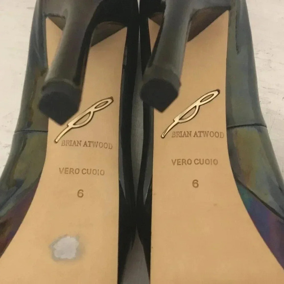 Brian Atwood Women's Bambola Pump Size 6 Platform Heels Chameleon Color  Change - Picture 12 of 14